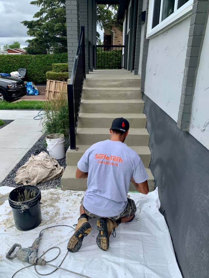 Expert en réparation et revêtement de béton